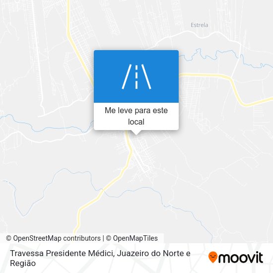 Travessa Presidente Médici mapa