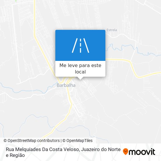 Rua Melquíades Da Costa Veloso mapa