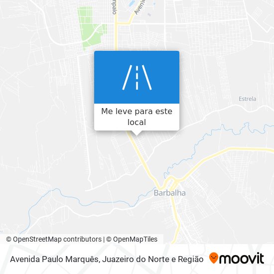 Avenida Paulo Marquês mapa
