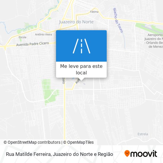 Rua Matilde Ferreira mapa