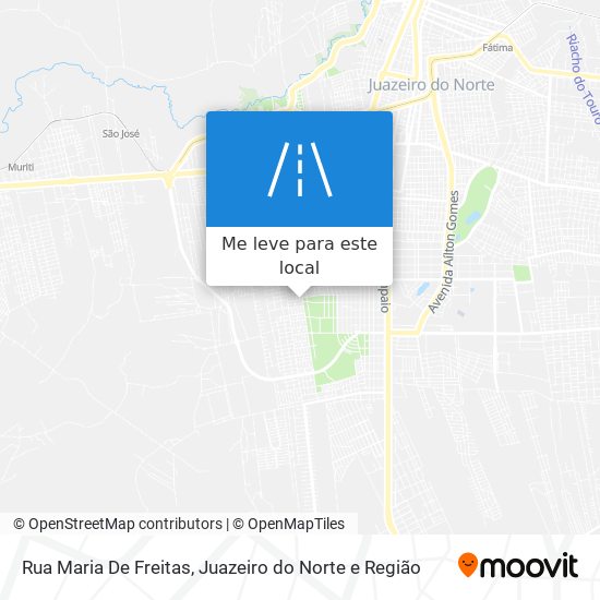 Rua Maria De Freitas mapa