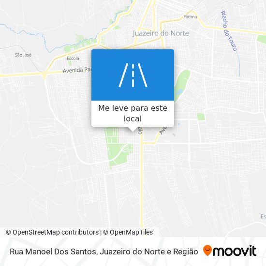 Rua Manoel Dos Santos mapa
