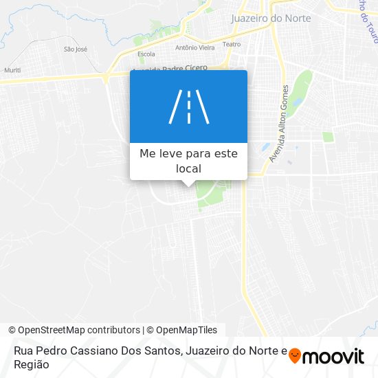 Rua Pedro Cassiano Dos Santos mapa