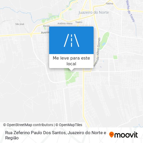Rua Zeferino Paulo Dos Santos mapa
