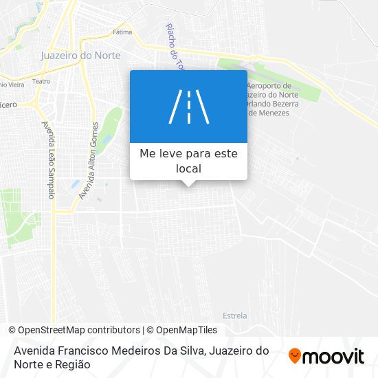 Avenida Francisco Medeiros Da Silva mapa