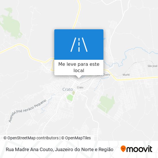 Rua Madre Ana Couto mapa
