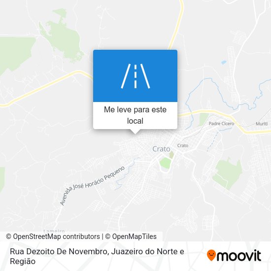 Rua Dezoito De Novembro mapa
