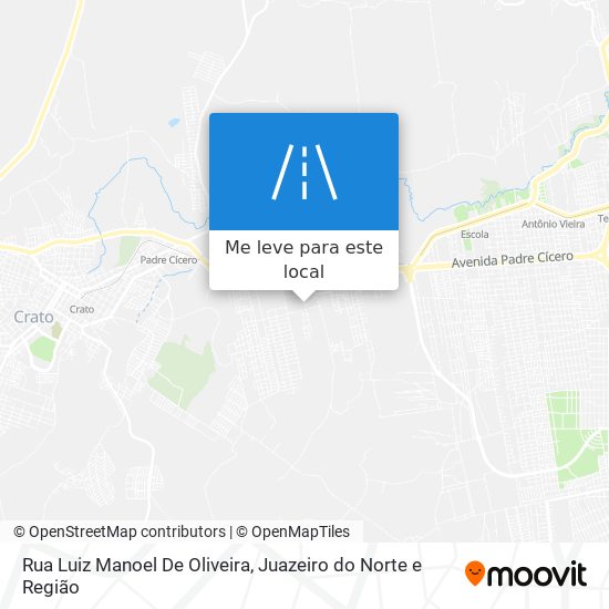 Rua Luiz Manoel De Oliveira mapa
