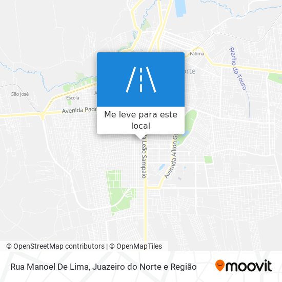 Rua Manoel De Lima mapa