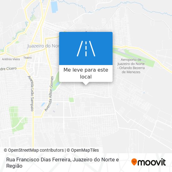 Rua Francisco Dias Ferreira mapa