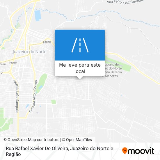 Rua Rafael Xavier De Oliveira mapa