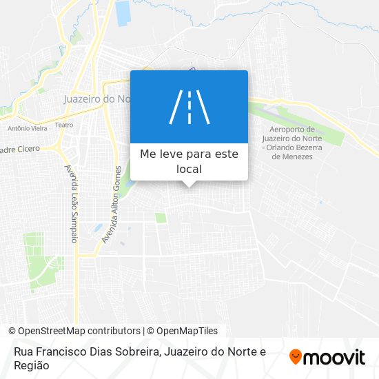 Rua Francisco Dias Sobreira mapa