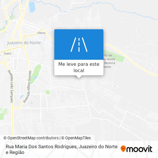 Rua Maria Dos Santos Rodrigues mapa