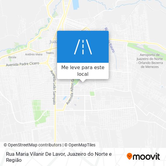 Rua Maria Vilanir De Lavor mapa