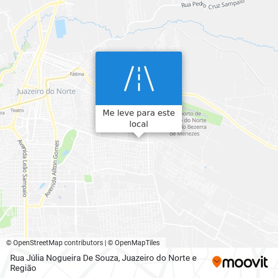 Rua Júlia Nogueira De Souza mapa