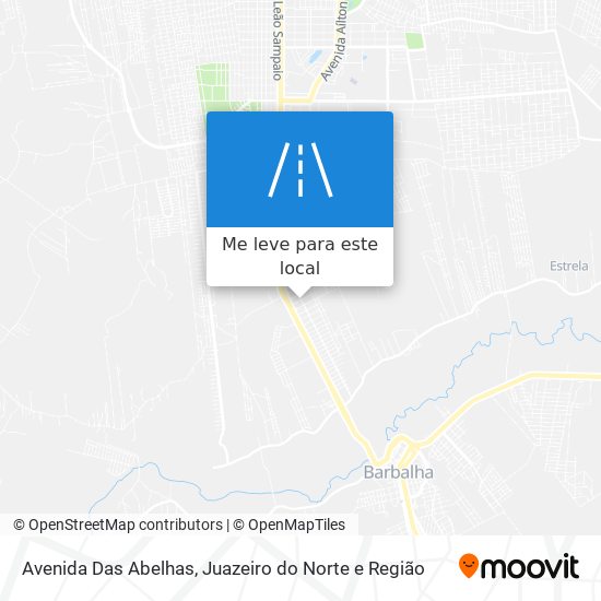 Avenida Das Abelhas mapa