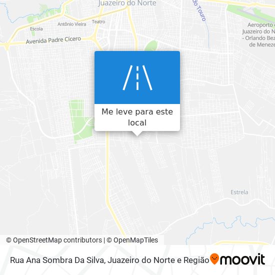 Rua Ana Sombra Da Silva mapa