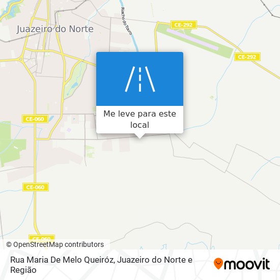 Rua Maria De Melo Queiróz mapa