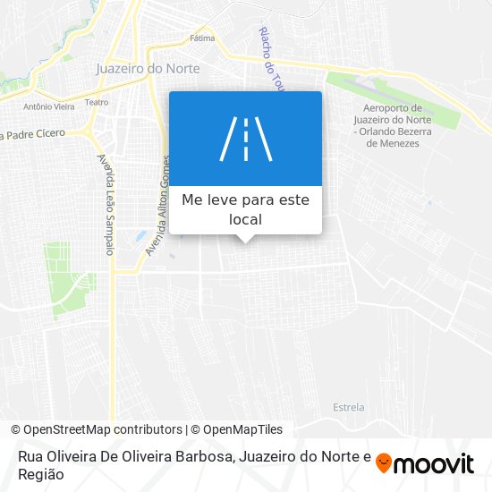 Rua Oliveira De Oliveira Barbosa mapa