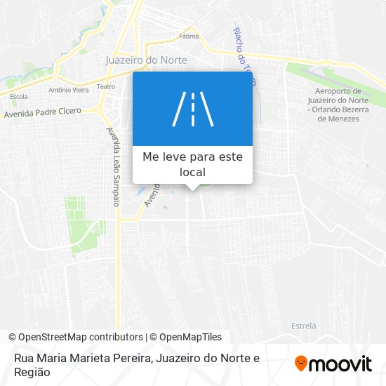 Rua Maria Marieta Pereira mapa