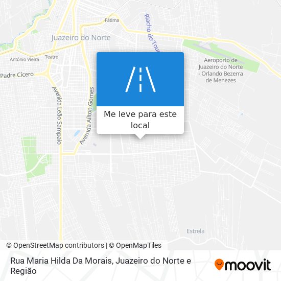 Rua Maria Hilda Da Morais mapa