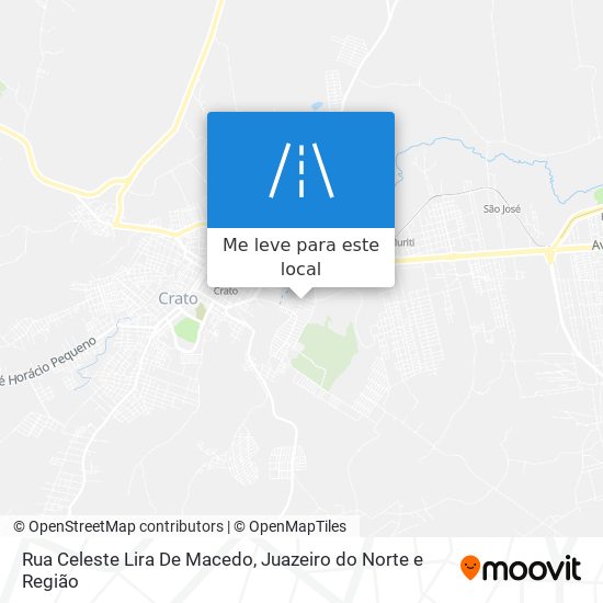 Rua Celeste Lira De Macedo mapa