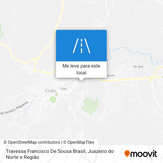 Travessa Francisco De Sousa Brasil mapa