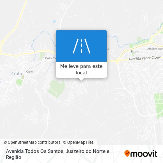 Avenida Todos Os Santos mapa