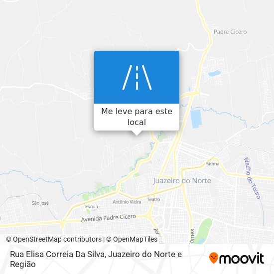 Rua Elisa Correia Da Silva mapa