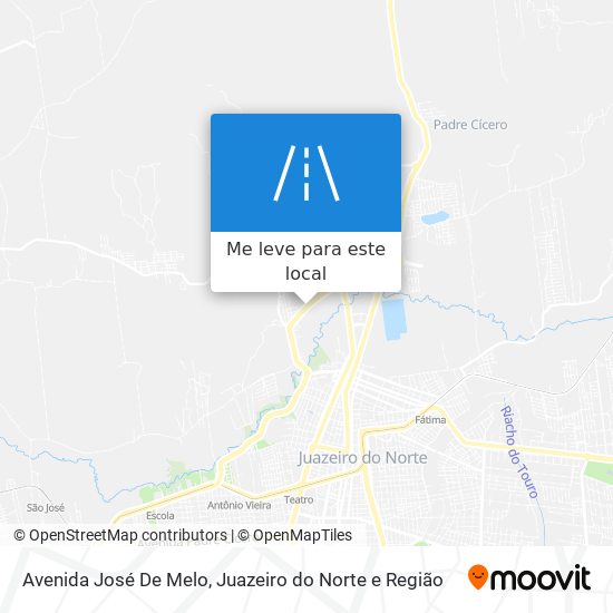 Avenida José De Melo mapa