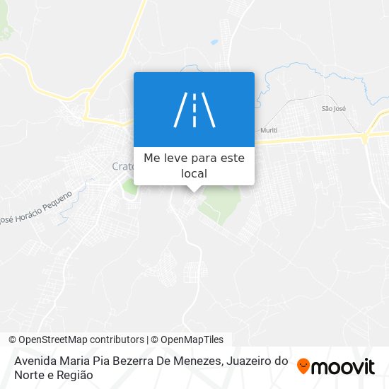 Avenida Maria Pia Bezerra De Menezes mapa