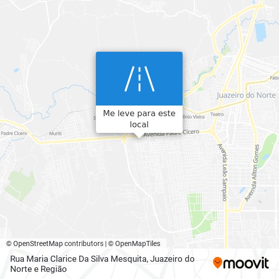 Rua Maria Clarice Da Silva Mesquita mapa