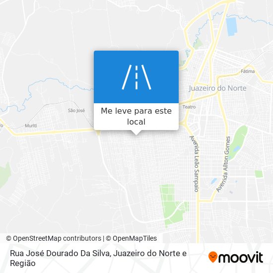 Rua José Dourado Da Silva mapa