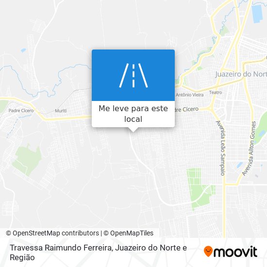 Travessa Raimundo Ferreira mapa