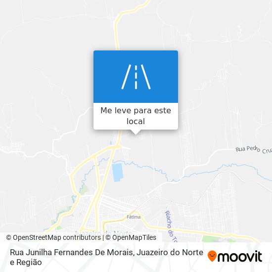 Rua Junilha Fernandes De Morais mapa