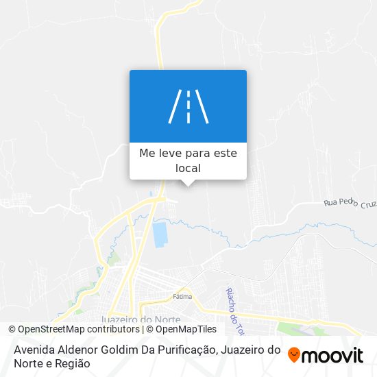 Avenida Aldenor Goldim Da Purificação mapa