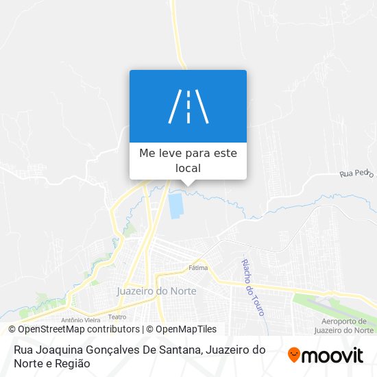 Rua Joaquina Gonçalves De Santana mapa