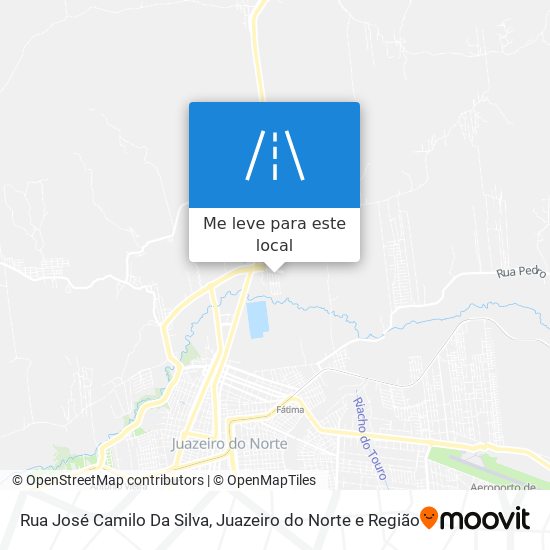Rua José Camilo Da Silva mapa