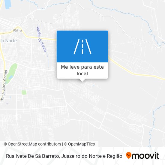 Rua Ivete De Sá Barreto mapa