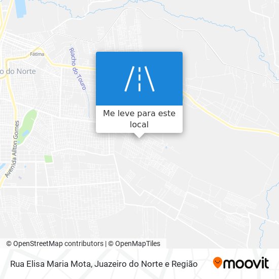 Rua Elisa Maria Mota mapa
