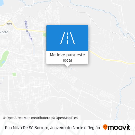 Rua Nilza De Sá Barreto mapa
