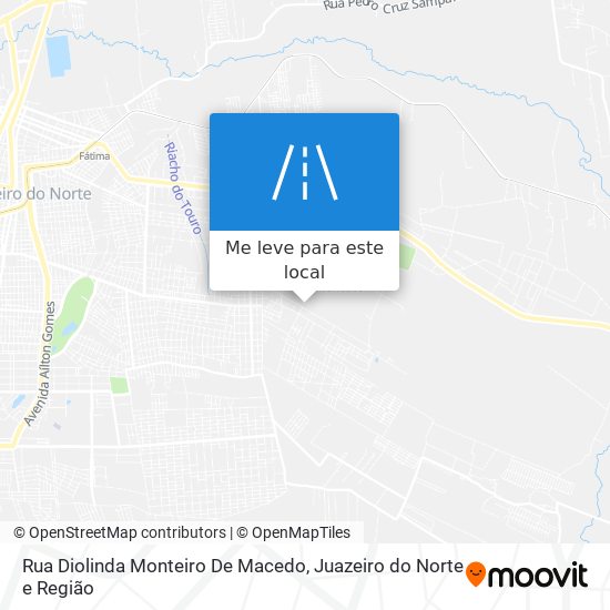 Rua Diolinda Monteiro De Macedo mapa
