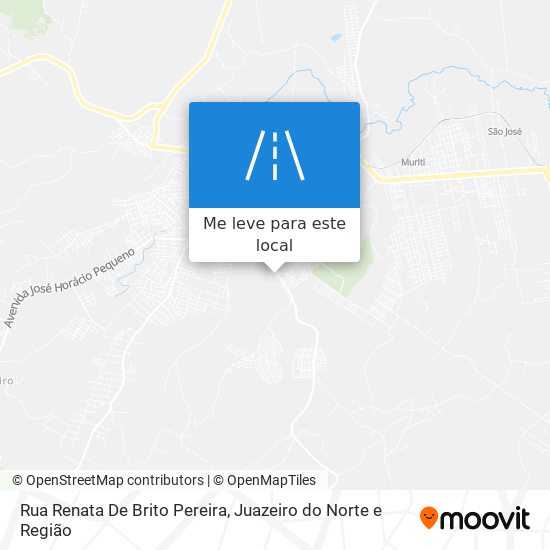 Rua Renata De Brito Pereira mapa