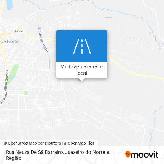 Rua Neuza De Sá Barreiro mapa