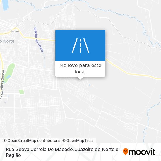 Rua Geova Correia De Macedo mapa
