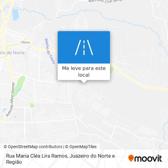 Rua Maria Cléa Lira Ramos mapa
