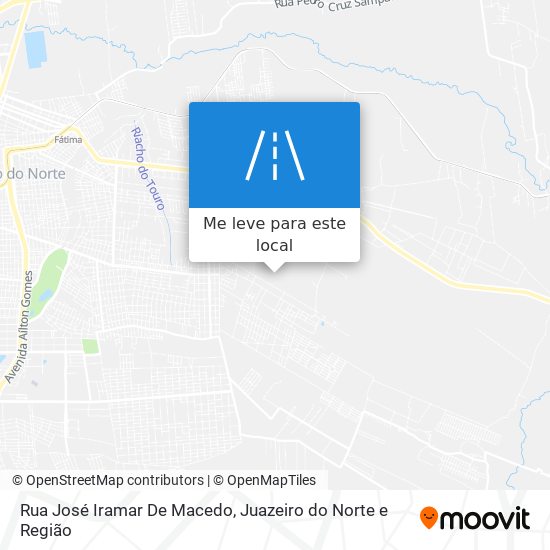 Rua José Iramar De Macedo mapa