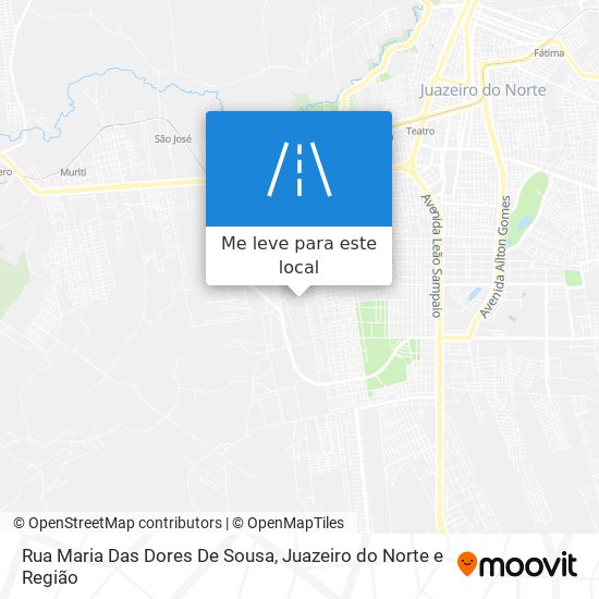 Rua Maria Das Dores De Sousa mapa