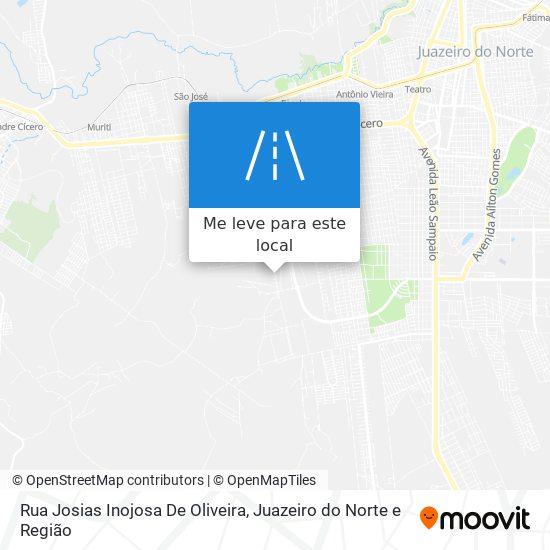 Rua Josias Inojosa De Oliveira mapa