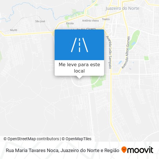 Rua Maria Tavares Noca mapa